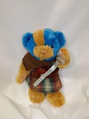 EUC Exclusive Braveheart Bear From The National Wallace Monument